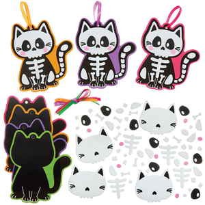 Kits de décoration squelette de chat