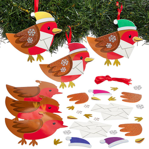 Kits de décoration Robin le facteur de Noël