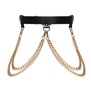 Neris Chained Leather Belt (XL)