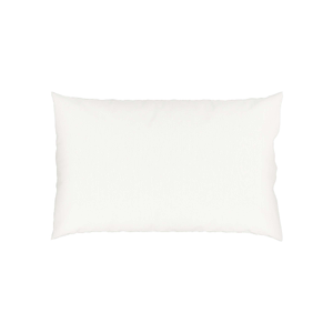 200 Thread Count Plain Dye Standard Pillowcase, White