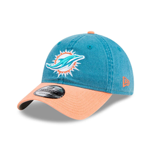 Miami Dolphins NFL Select Turquoise 9TWENTY Adjustable Cap