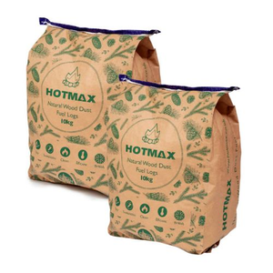 Hotmax Urban 10kg Eco Heat Log - 2 Bag Deal
