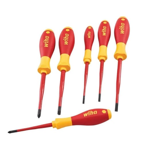 Wiha Slimfix VDE Electric Screwdriver 6pce Set