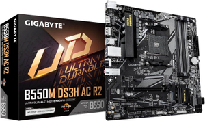 Gigabyte B550M DS3H AC R2 AMD AM4 Ryzen B550 Micro ATX DDR4 WIFI Motherboard