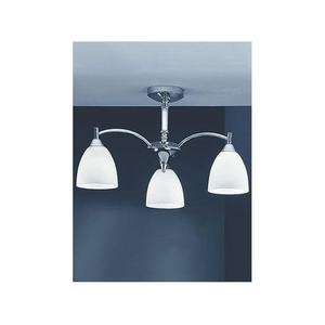 F2087/3 3 Light Ceiling Flush Chrome