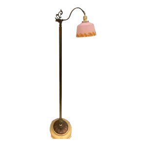 Vintage Single Arm Floor Style Bridge Lamp