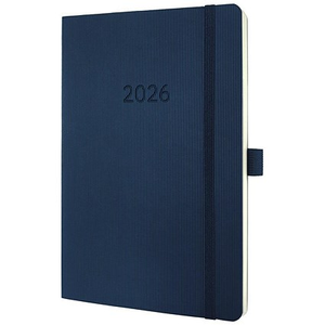 Sigel Conceptum Diary 2026 A5 Week To View Midnight Blue - C2632