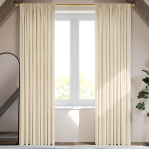 Norleigh, Cream - Made to Measure Curtains