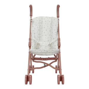 Little Dutch - Metal Doll Stroller - Pink