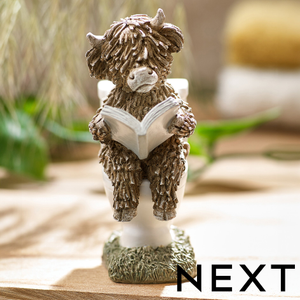 NEXT Hamish on the Loo Ornament