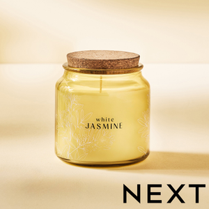 NEXT White Jasmine Jar Candle