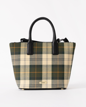 Barbour Birch Womens Tartan Tote Bag- Ancient Tartan