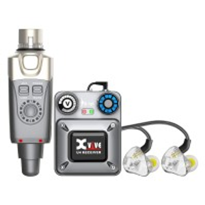 Xvive U4T9 2.4 Ghz Wireless In Ear Monitor System Plus In Ear Monitors & Case