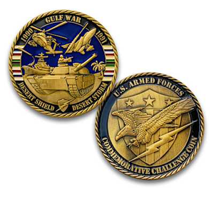 U.S. Armed Forces Commemorative Challenge Coin Collection