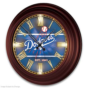 Los Angeles Dodgers Wall Clock