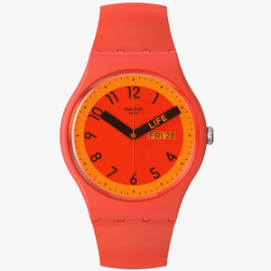 Swatch Proudly Red Watch SO29R705