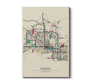 Phoenix, Arizona Map