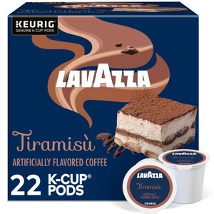 Lavazza Tiramisù K-Cups, Flavored Coffee – 22 Count