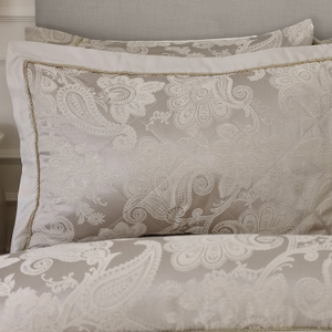 Catherine Lansfield Opulent Jacquard Pillow Protector Champagne