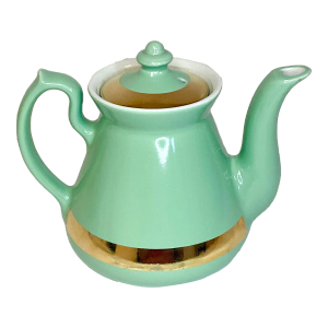 1940s Art Deco Traditional Hall China Co. 6-Cup Tea Pot