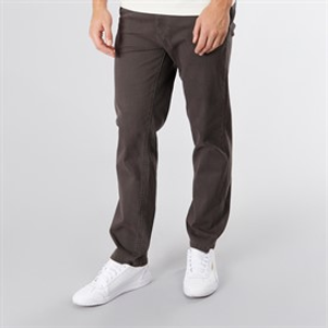 Crosshatch Mens Chalford Baggy Chinos Anthracite