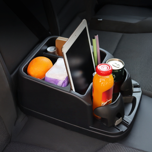 Auto Xpert Multi-Functional Backseat Organiser with Adjustable Cup Holders
