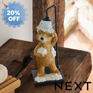 NEXT Bertie Bear Shower Ornament