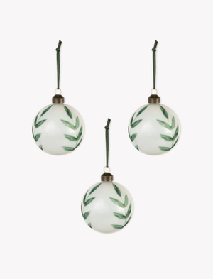 Kemble Vine Baubles Set of 3 Rosemary