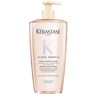Kérastase Gloss Absolu Shampoo Refillable Bottle for Long Frizzy Hair 500ml