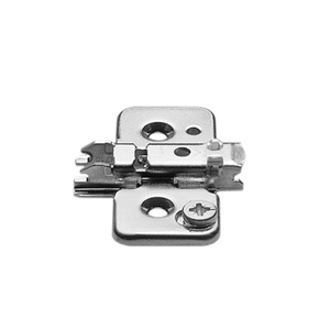 Blum 0mm Cruciform Clip-Top Mounting Plate w/ Cam Standard Finish