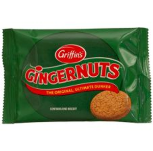 Griffins Individually Wrapped Gingernuts - Carton of 80