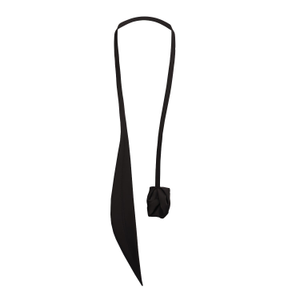 Versatile Transformable Handmade Tie-Belt Black (one size)