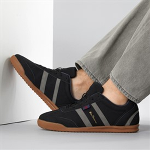 Ben Sherman Mens Keeler Trainers Black/Grey