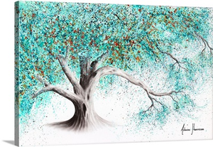 Turquoise Blush Tree