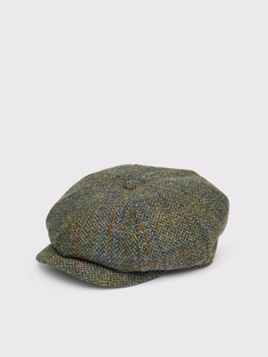 Moss Harris Tweed® Baker Boy Cap