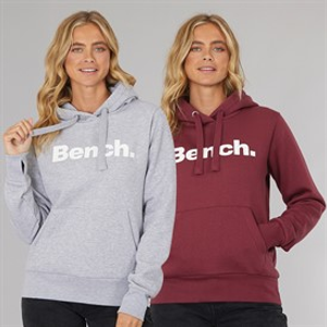 Bench Womens Two Pack Hoodies Grey Marl Cordovan