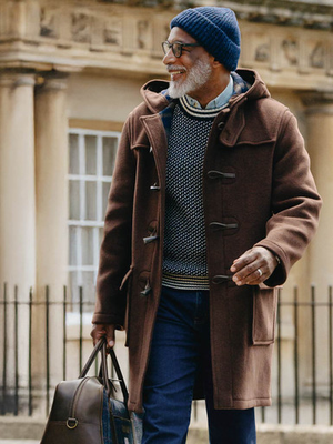 Chocolate Classic Duffle Coat