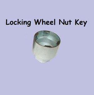 KBM500080 - Locking Wheel Nut Key - Code G - For Range Rover L322 (2006-2012), Range Rover Sport and Discovery 3 & 4