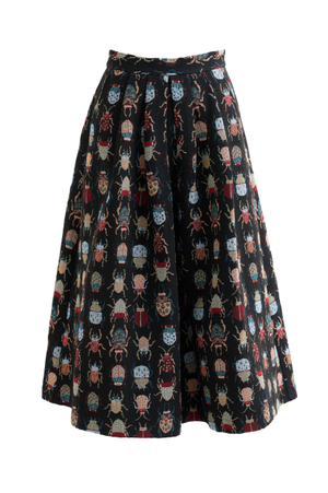 Pasadena Beetlejuice Midi Skirt (S)