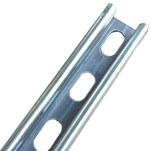 SC2033M Pre-Galvanised Single Slotted Channel Width: 41mm x Height: 21mm x Length: 3m