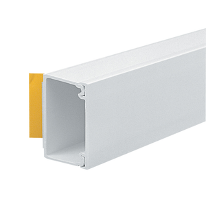 Marshall Tufflex MMT4SFWH White Self Adhesive Mini Trunking Length 38mm x 25mm 3m Length