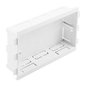 Marshall Tufflex ESSB2WH Sterling White 2 Gang Mounting Box 30mm Depth