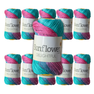 Sunflower Yarns Delightful Pack - Ulhas (10 Pack)
