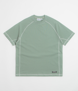 Butter Goods Cliff Contrast T-Shirt - Dull Mint