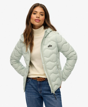 Hooded Fuji Lite Wave Padded Jacket