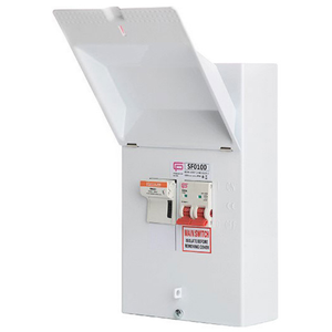 FuseBox SF0100 100A SPN Switchfuse With 63/80/100A Fuses