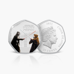 A New Hope - We Meet Again At Last Silver Plated Coin