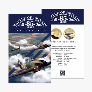 BoB SBB - Supermarine Spitfire Cert