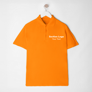 Personalised Polo Shirt - Adult-S-Stone