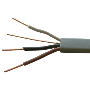 6243H1.5GRY50 BASEC Approved 6243Y Grey 3 Core & Earth Cable 1.5mm 50m Reel